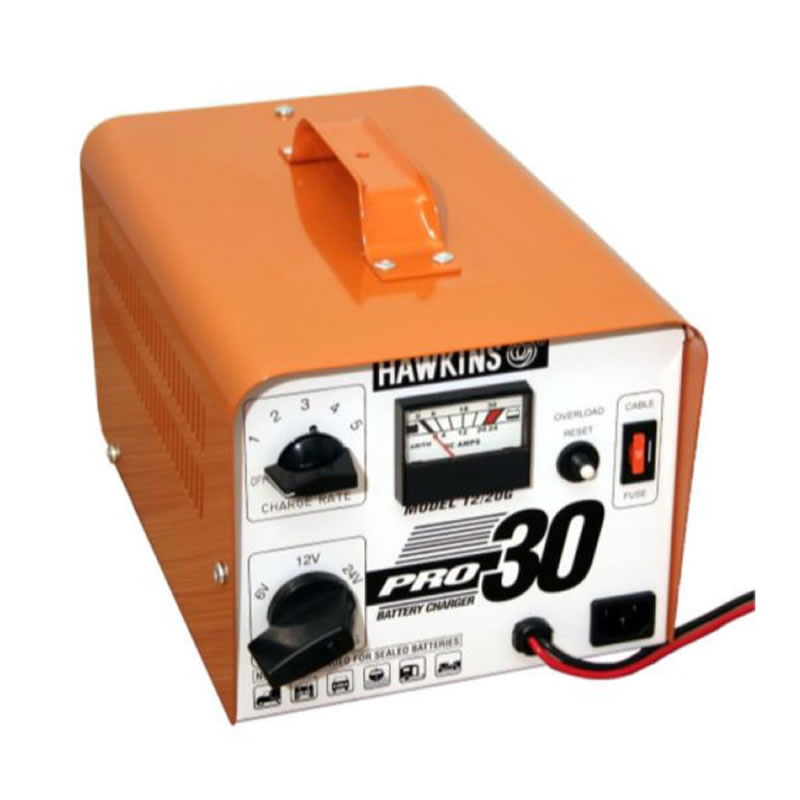 BATTERY CHARGER 6 – 24 VOLTS 30 AMPS
